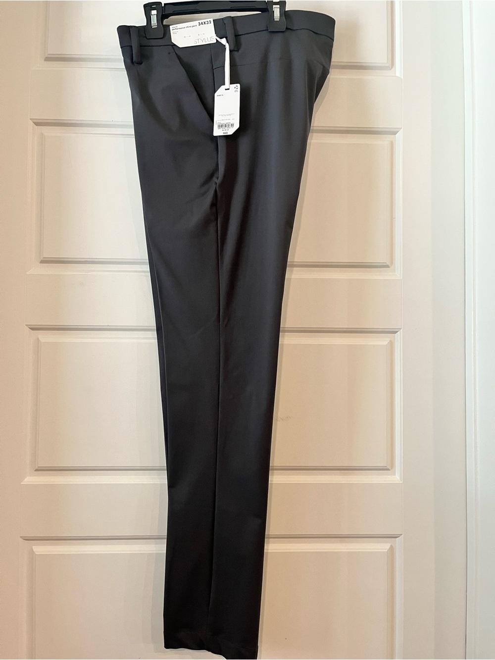 NWT Stylus Dress Pants in Charcoal Smoke 34W x 32L